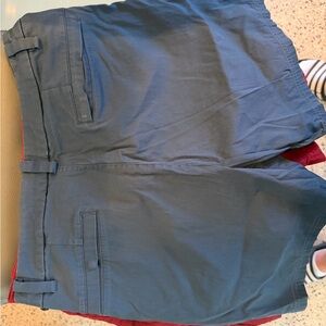 lululemon athletica Men's Slate Blue Flat-Front Shorts